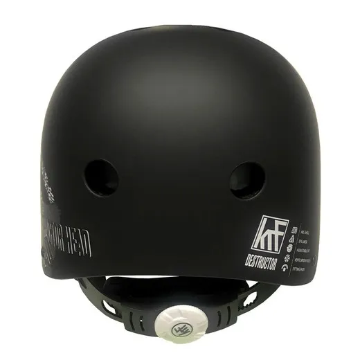 DES KRF PROT. HELMET DESTRUCTOR BLACK/WHITE