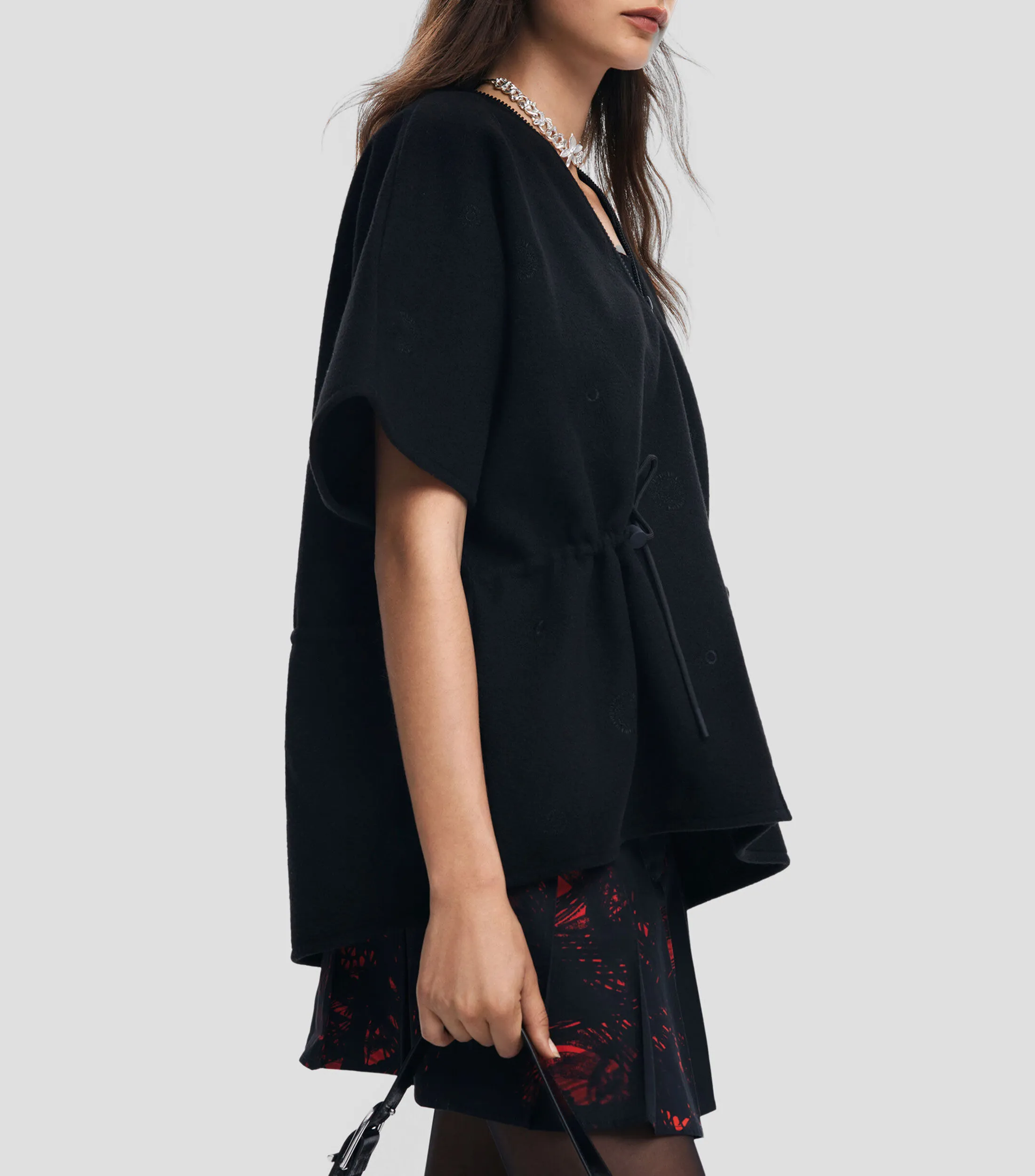 Desigual Poncho liso Mujer