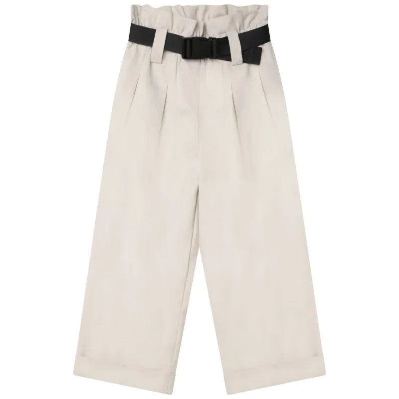 DKNY Pantalón holgado con cinturón