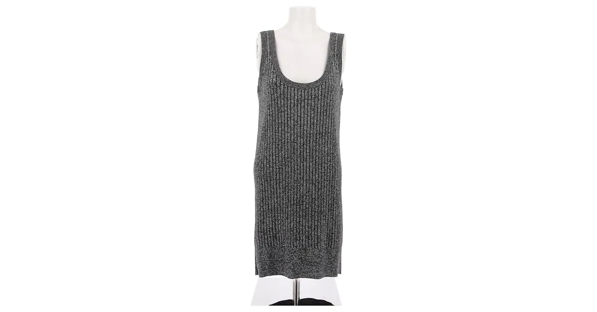 DOLCE & GABBANA Vestidos T.IT 40 Sintético Gris 