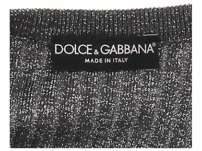 DOLCE & GABBANA Vestidos T.IT 40 Sintético Gris 