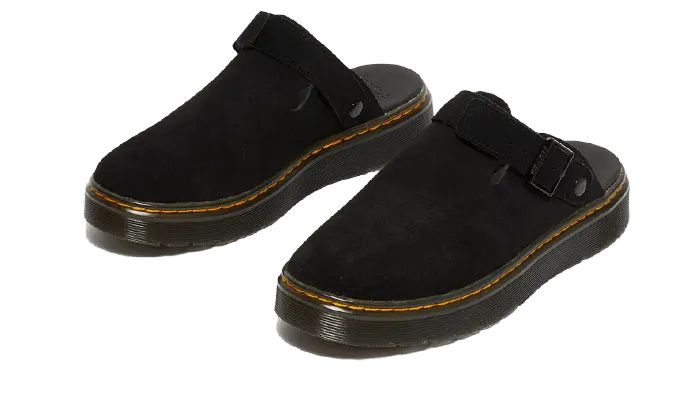 Dr. Martens Carlson Black Suede