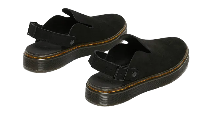 Dr. Martens Carlson Black Suede