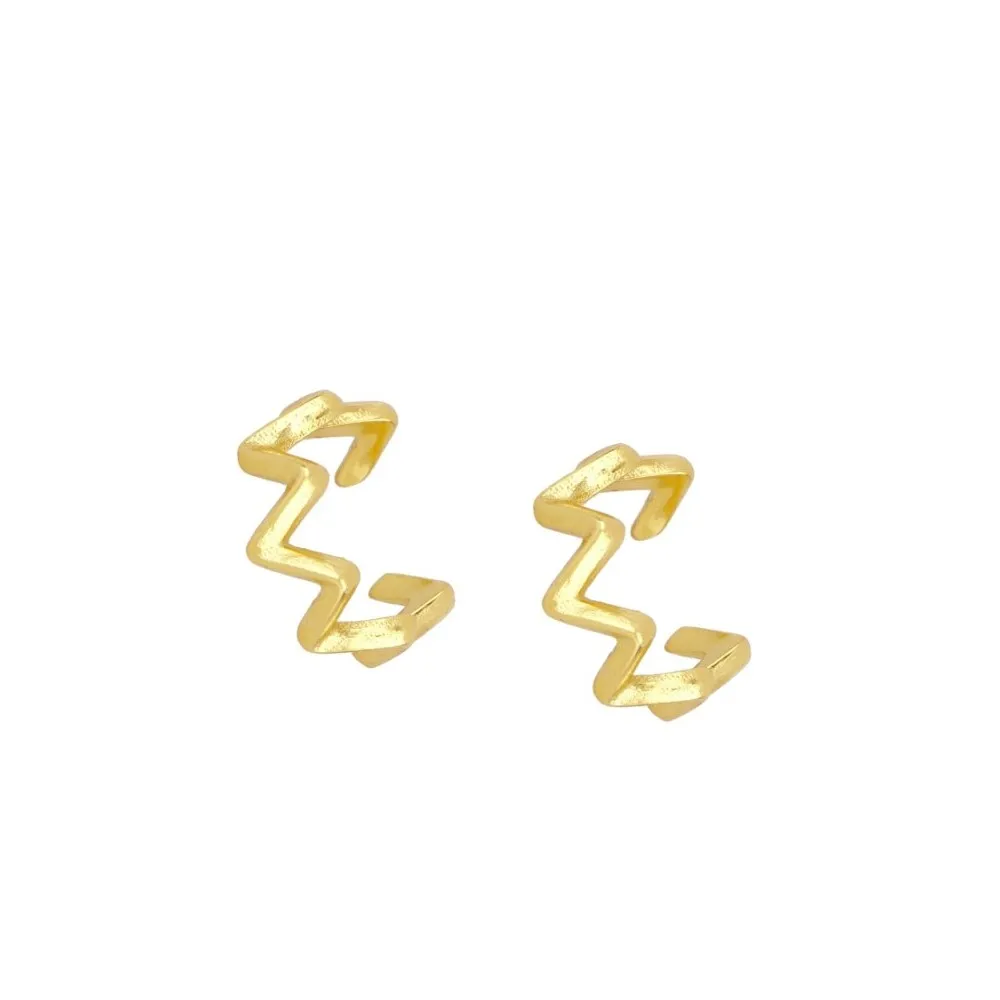 Ear Cuff Crimp Oro