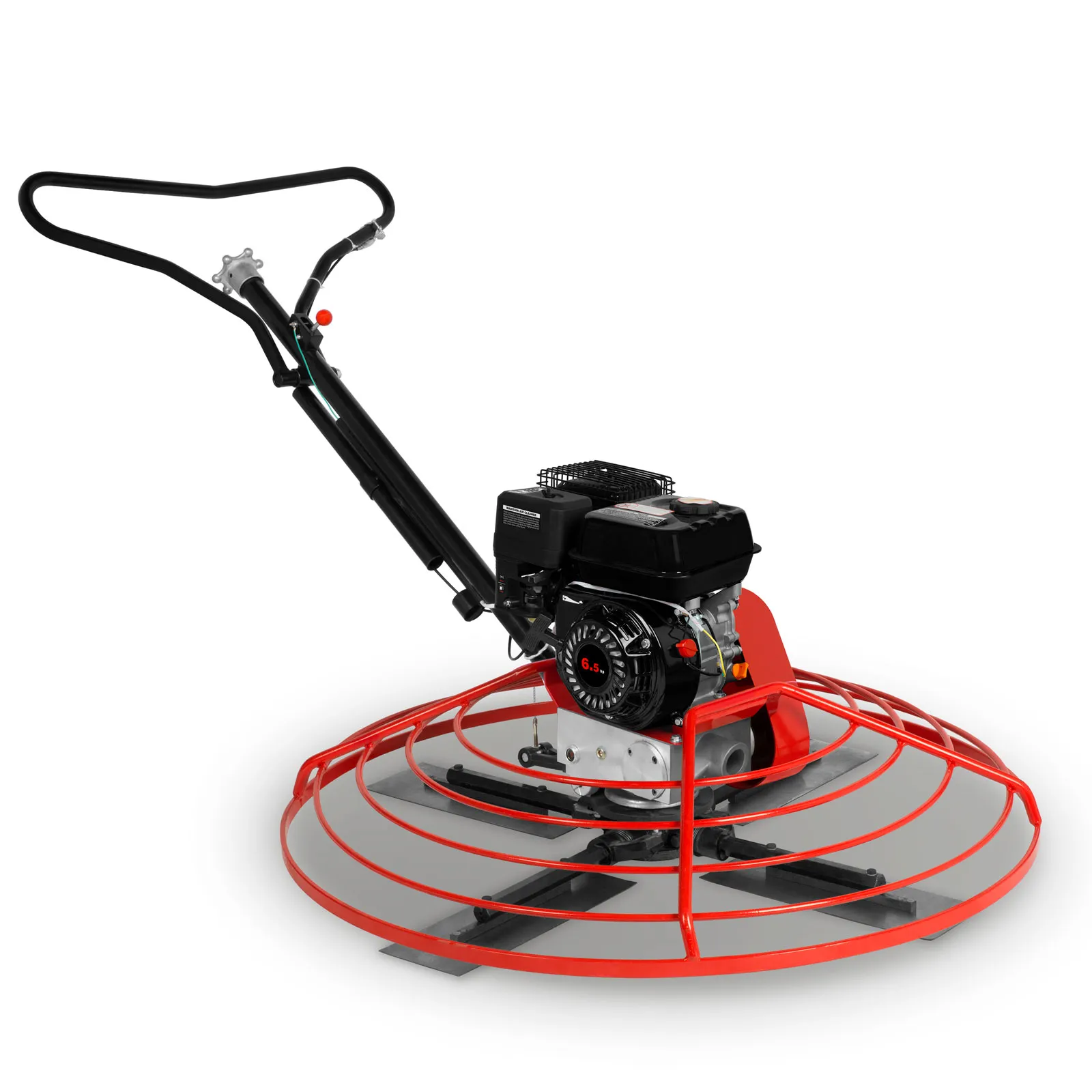 EBERTH Fratasadora de Hormigón Gasolina 6,5HP, 118cm Diámetro