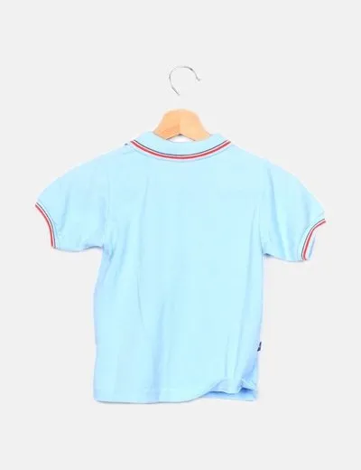 El Corte Inglés Polo azul con corazón