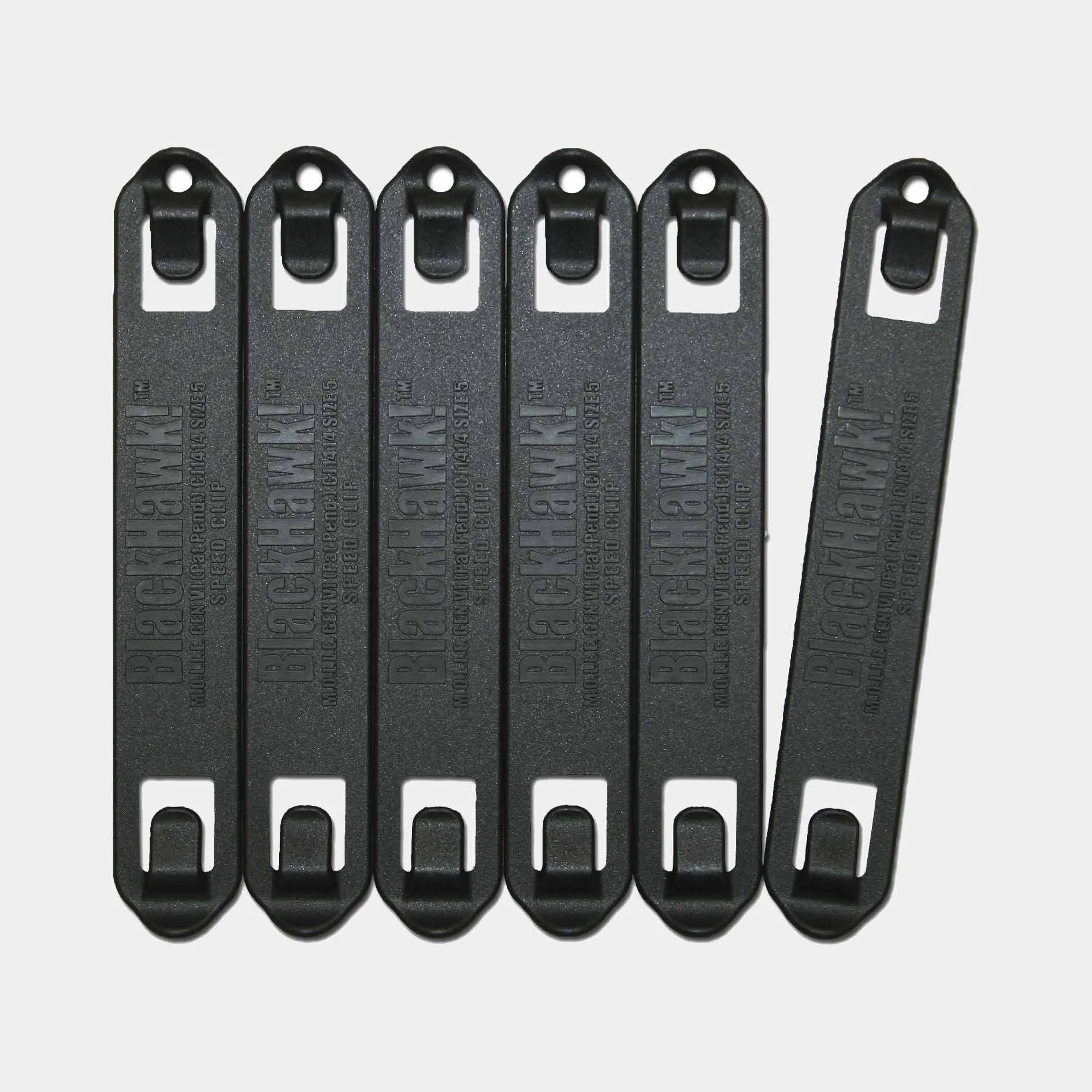 ENGANCHE RáPIDO MOLLE SPEED CLIPS (PACK DE 6)  BLACKHAWK