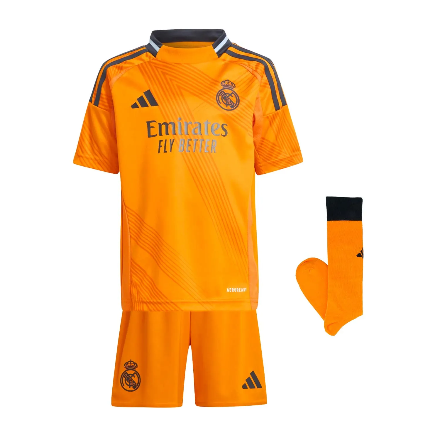 Equipación adidas 2a Real Madrid niño pequeño 2024 2025 