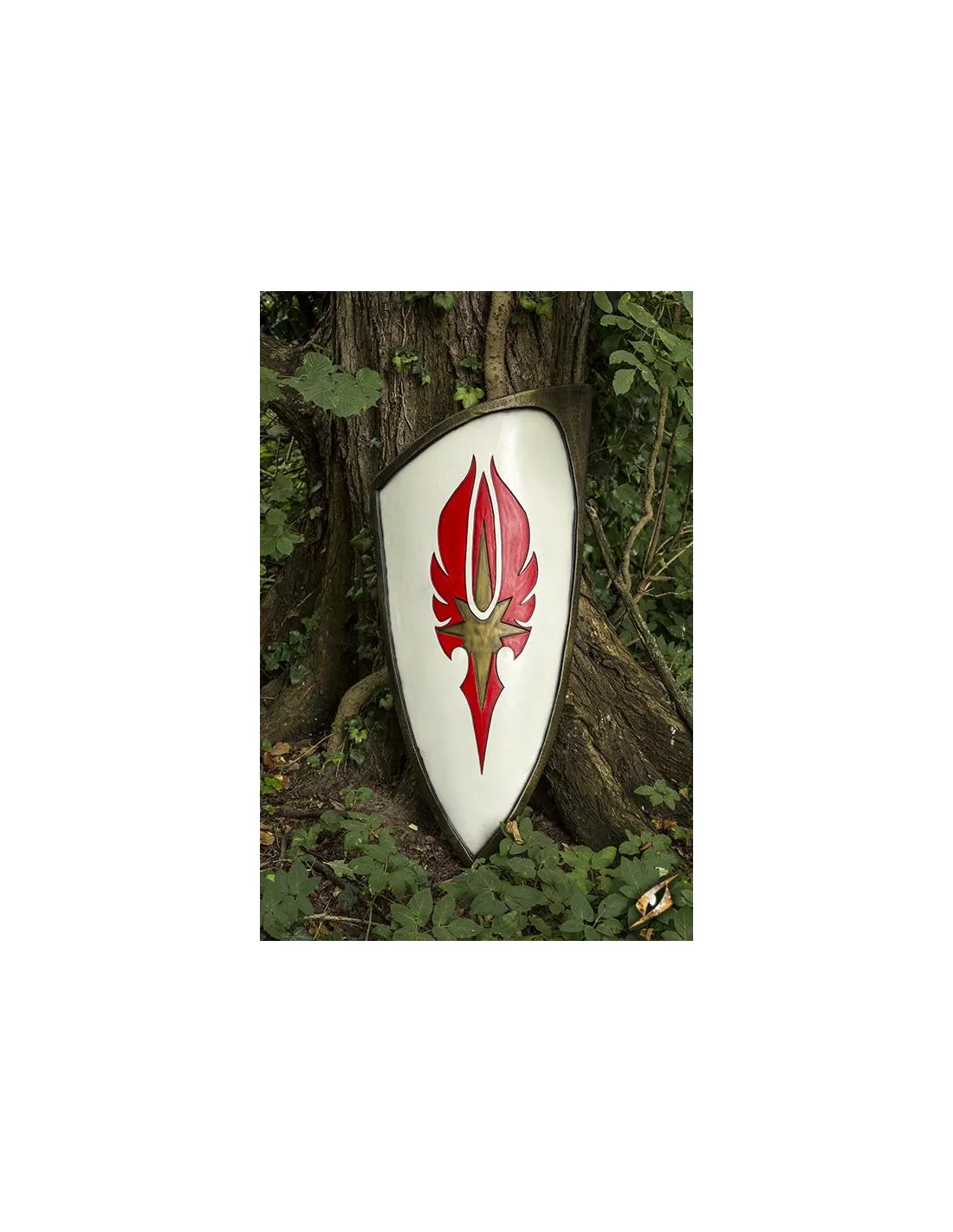 Escudo de los Elfos para LARP, 120x55 cm.
