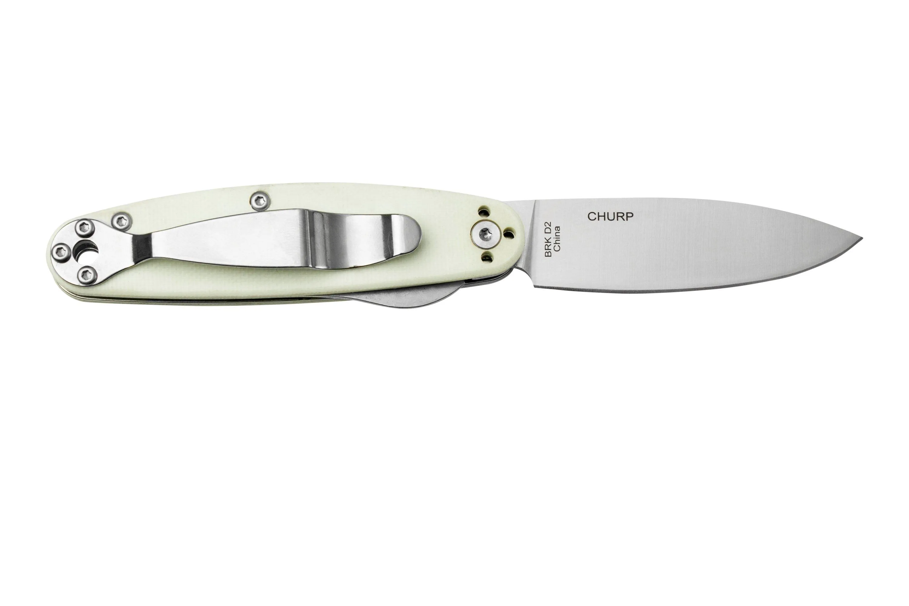 ESEE CHURP EECH07 D2, WHITE G10 NAVAJA