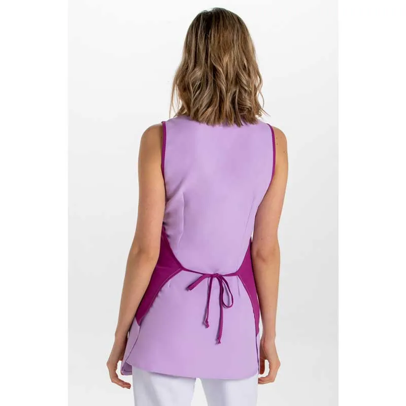 ESTOLA LABORAL SOFT LILA BICOLOR DE MICROFIBRA  DYNEKE