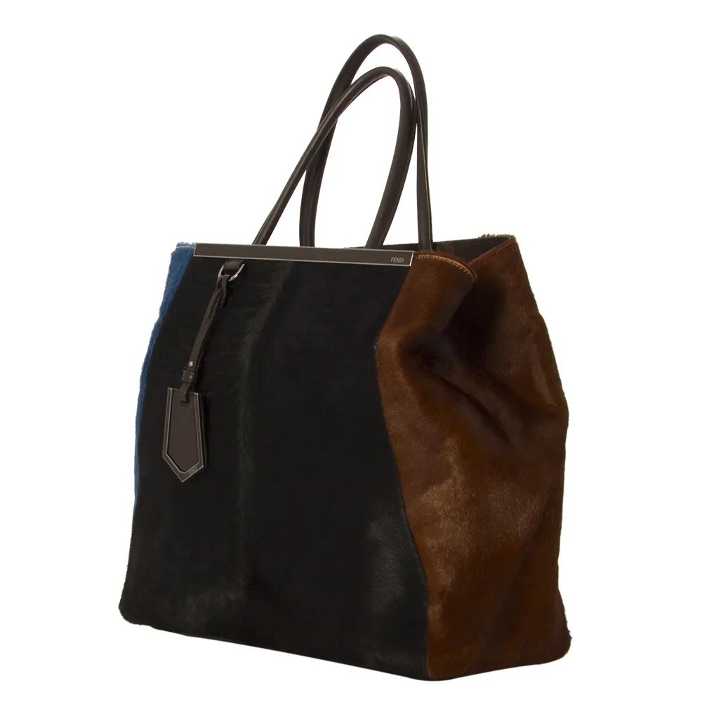 Fendi Bolso Peekaboo Piel Potro