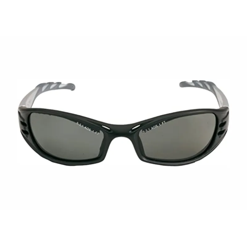 FUEL MOD.FUGREPOL GAFAS MONTURA NEGRA/PLATA PC GRIS POLARIZADAS AR Y AE  CAJA 20 UDS