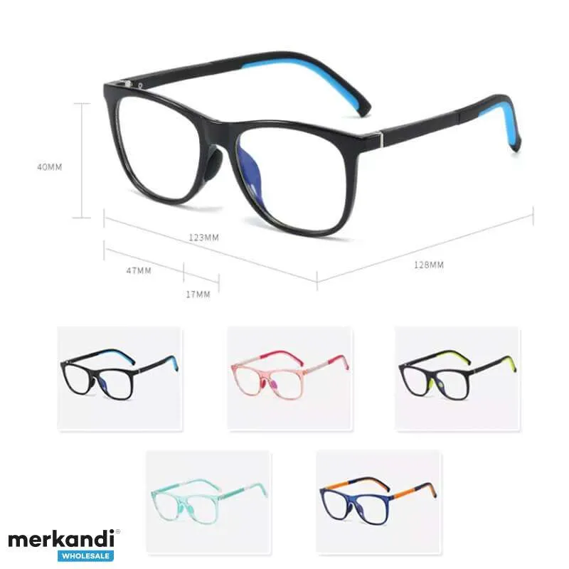 Gafas de bloqueo de luz azul para niños con protección UV 100 Joomy con embalaje Premium
