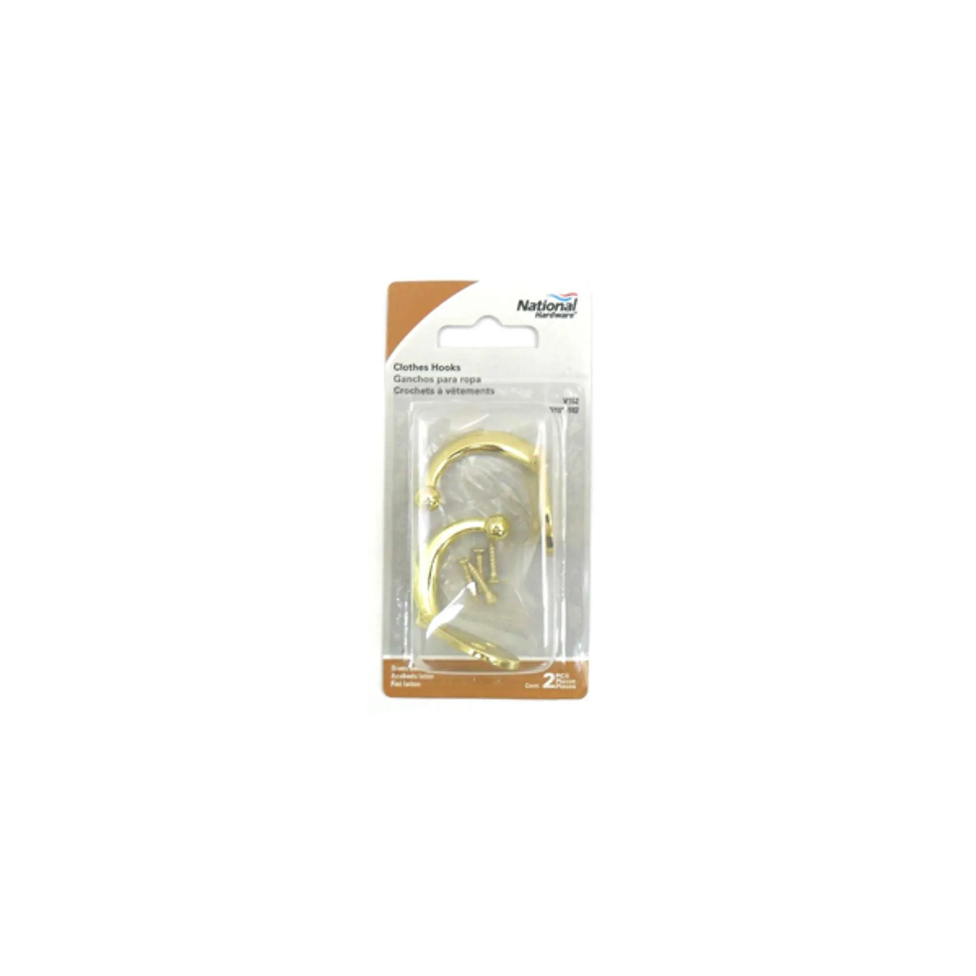 Gancho de Bronce 2"