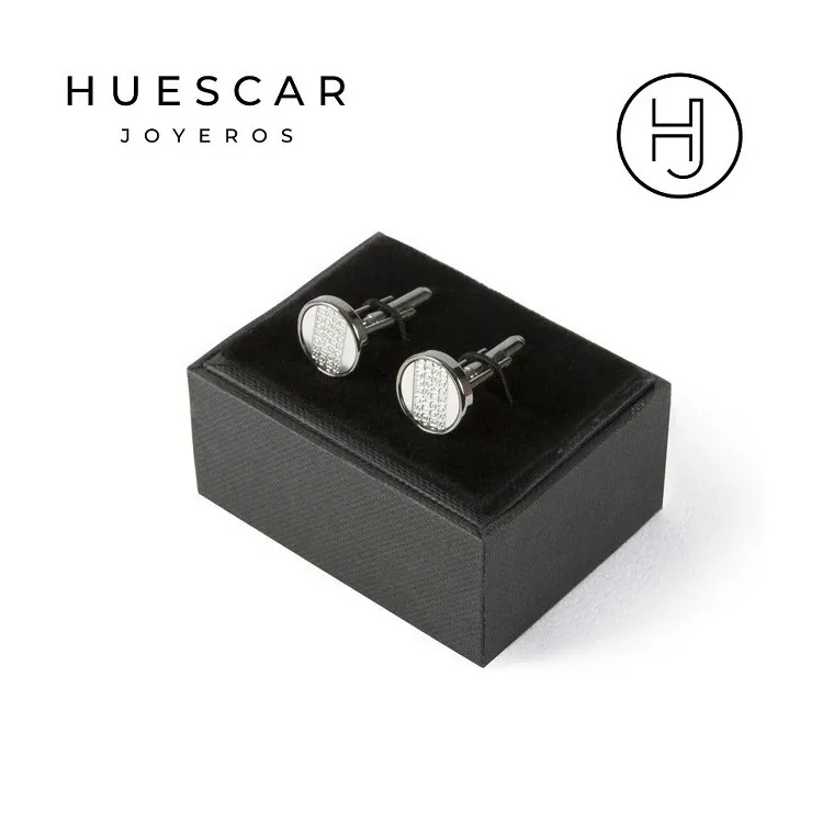 Gemelos Araña  personalizados plata de ley