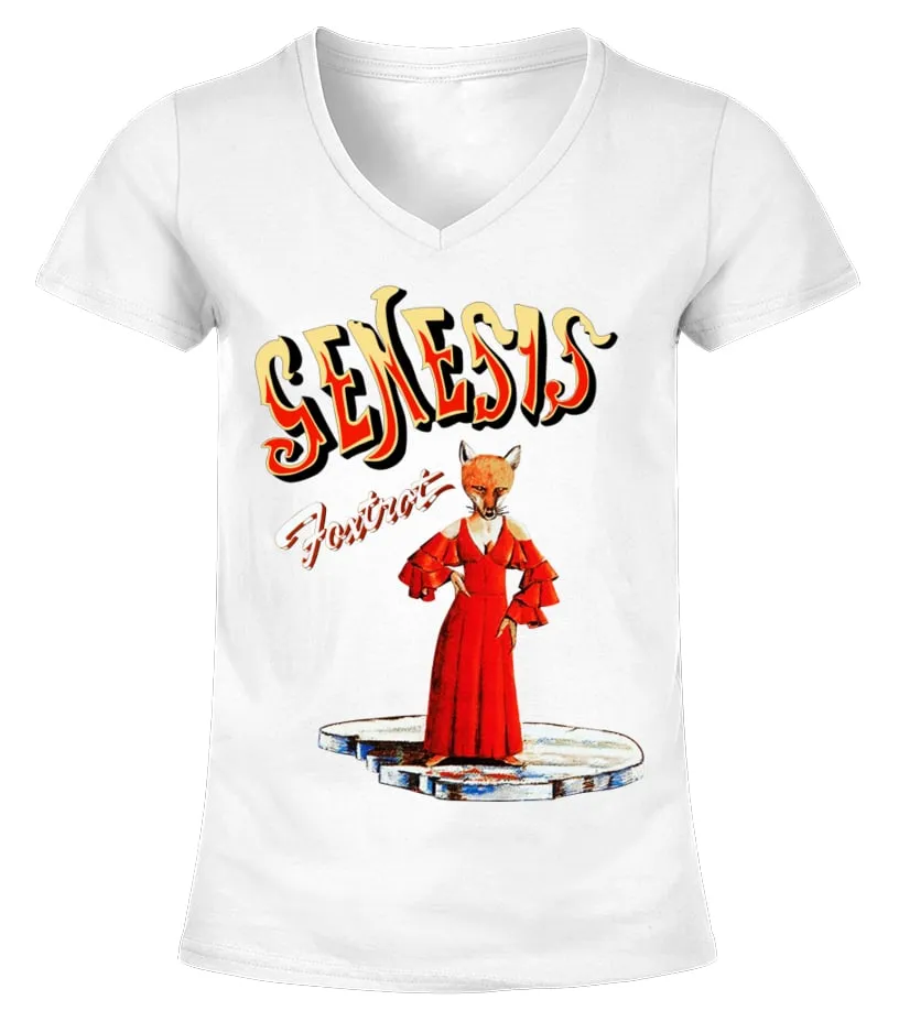 GEN006  GENESIS FOXTROT CAMISETA CUELLO PICO MUJER