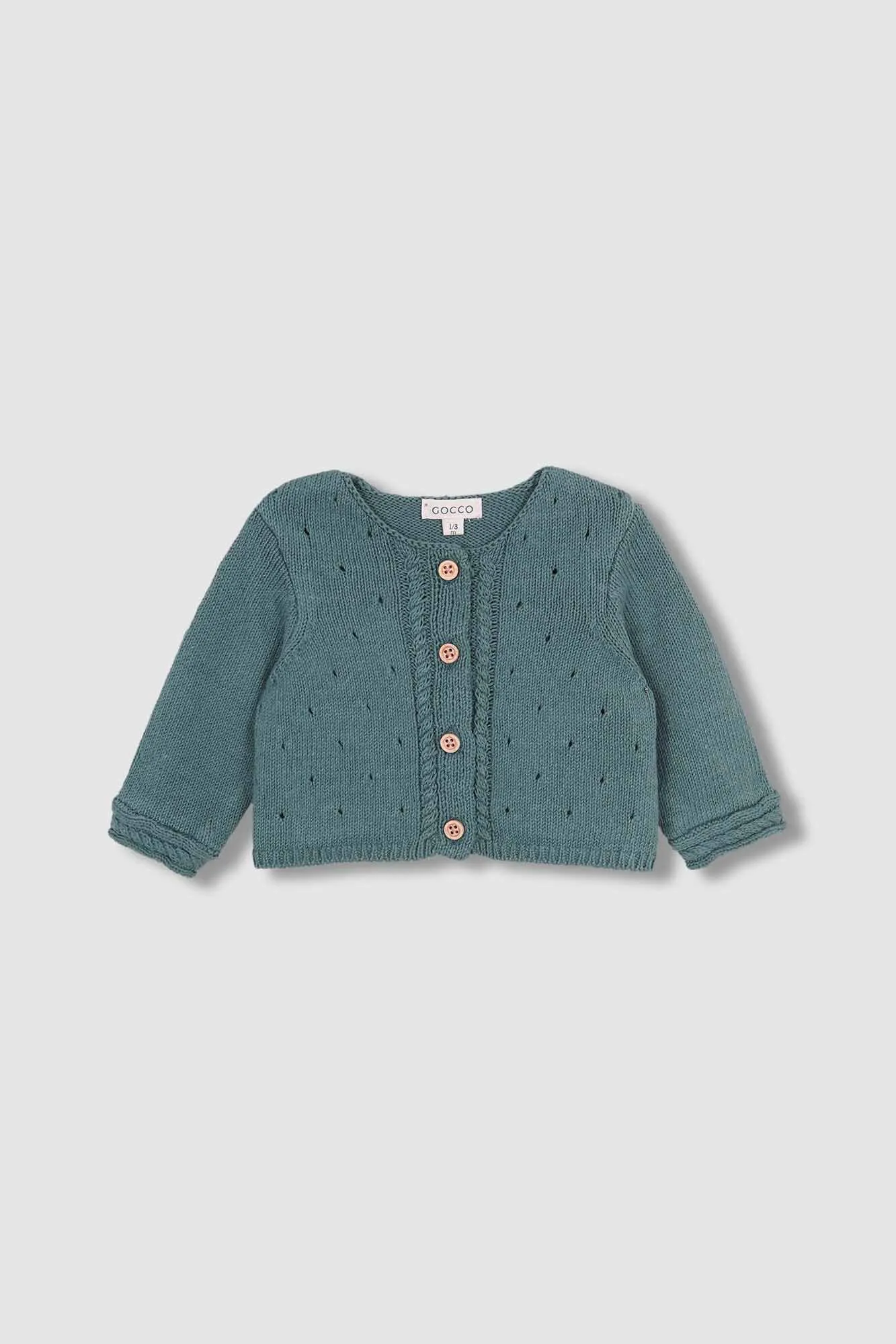 Gocco Chaqueta Desagujados Verde
