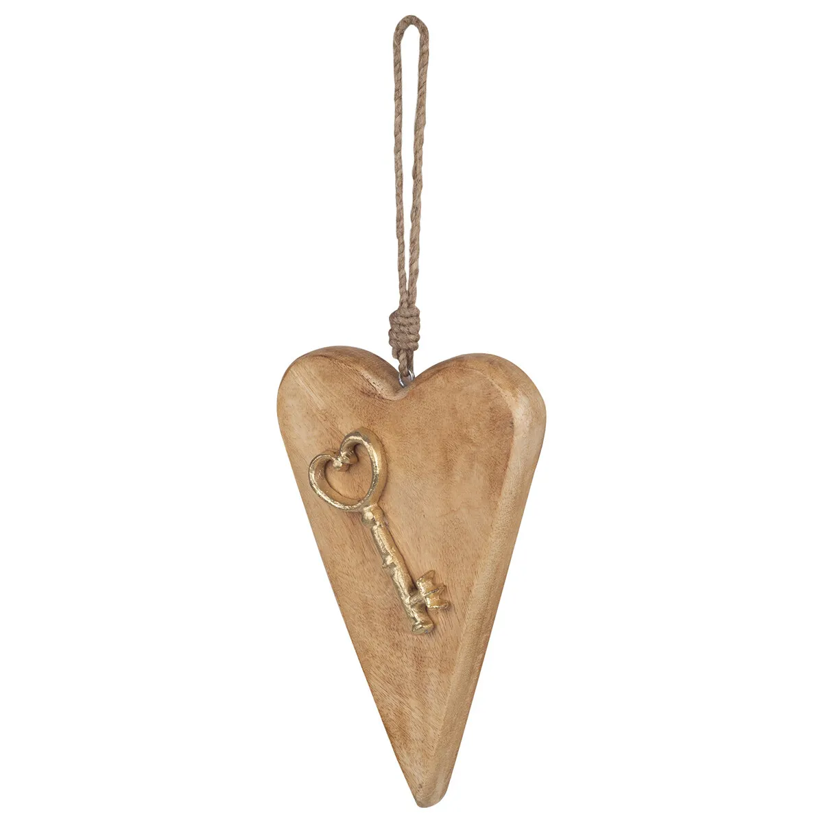 Golgante Corazón con llave