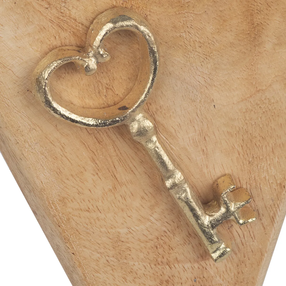 Golgante Corazón con llave