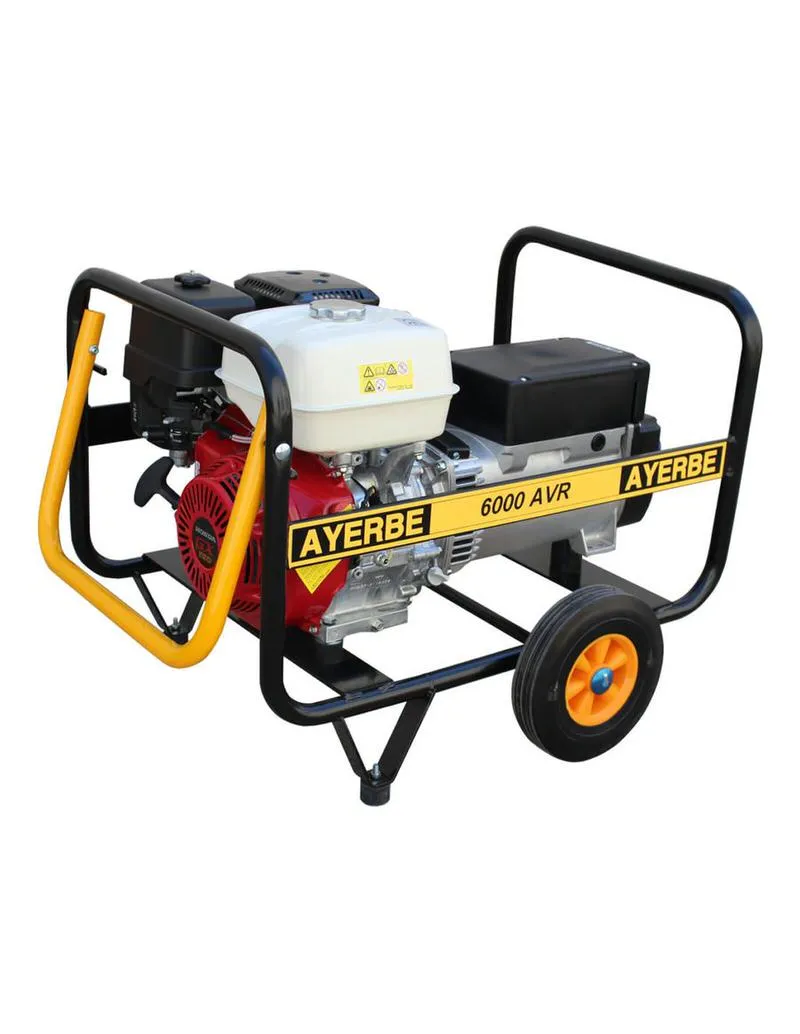 Grupo electrógeno Ayerbe AY 6000 H MN AVR | Gasolina
