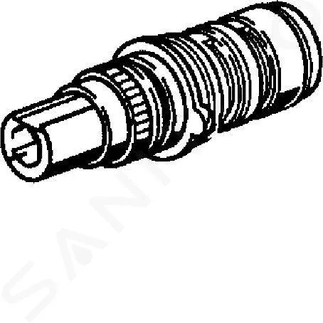 HANSA ACCESORIOS  PARTE DE CONTROL DEL TERMOSTATO 59911527