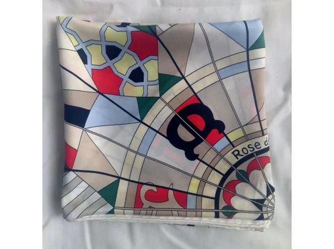 Hermès "ROSE DE COMPAS" Multicolor 