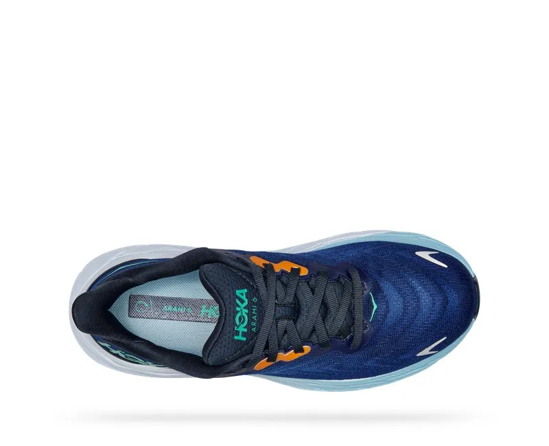 HOKA W ARAHI 6 outer space / bellwether blue