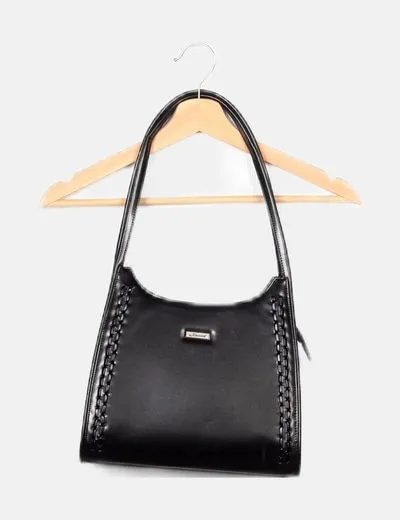 HUANG Bolso negro rígido