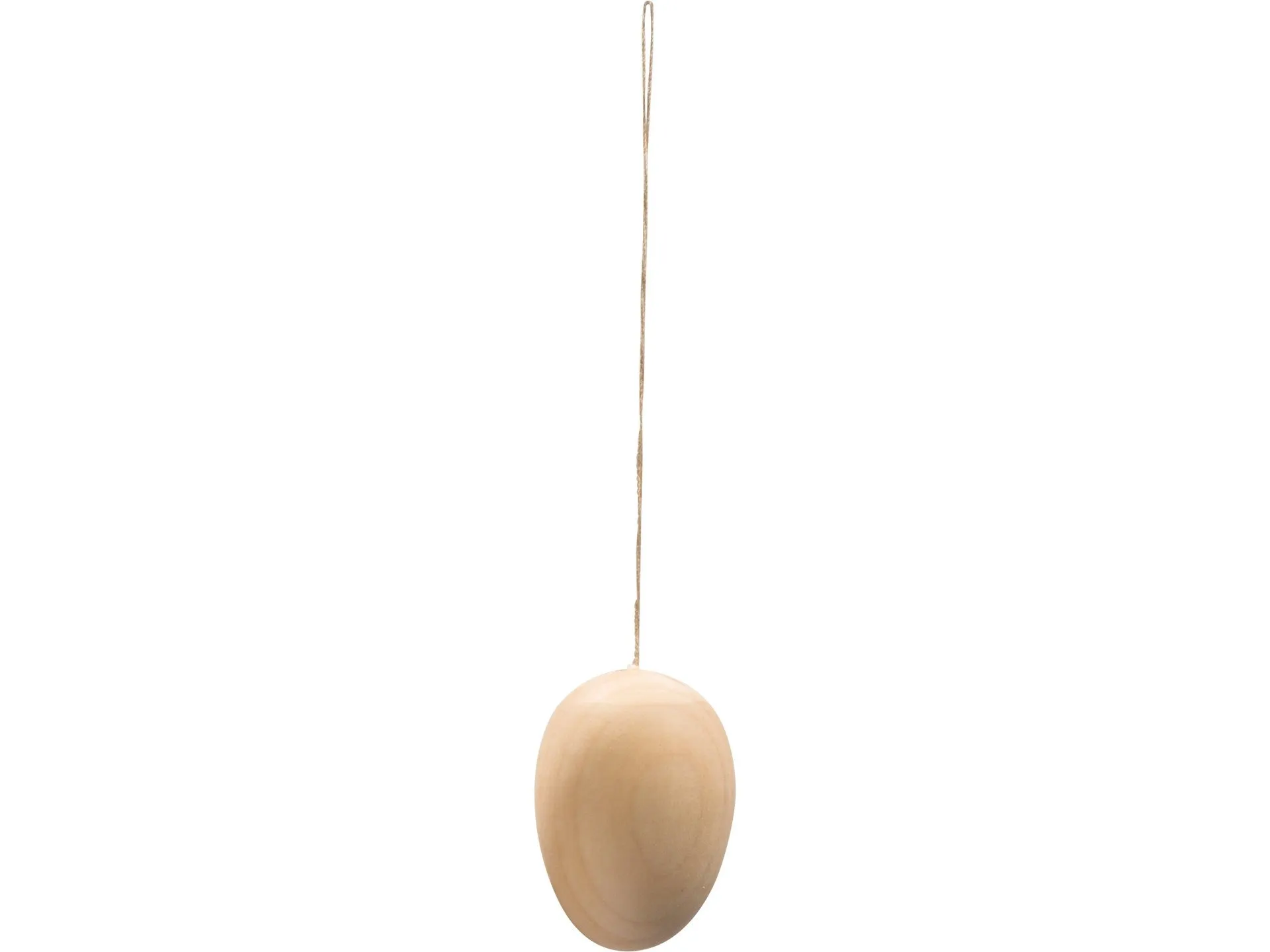 Huevos de Pascua para colgar madera, naturaleza