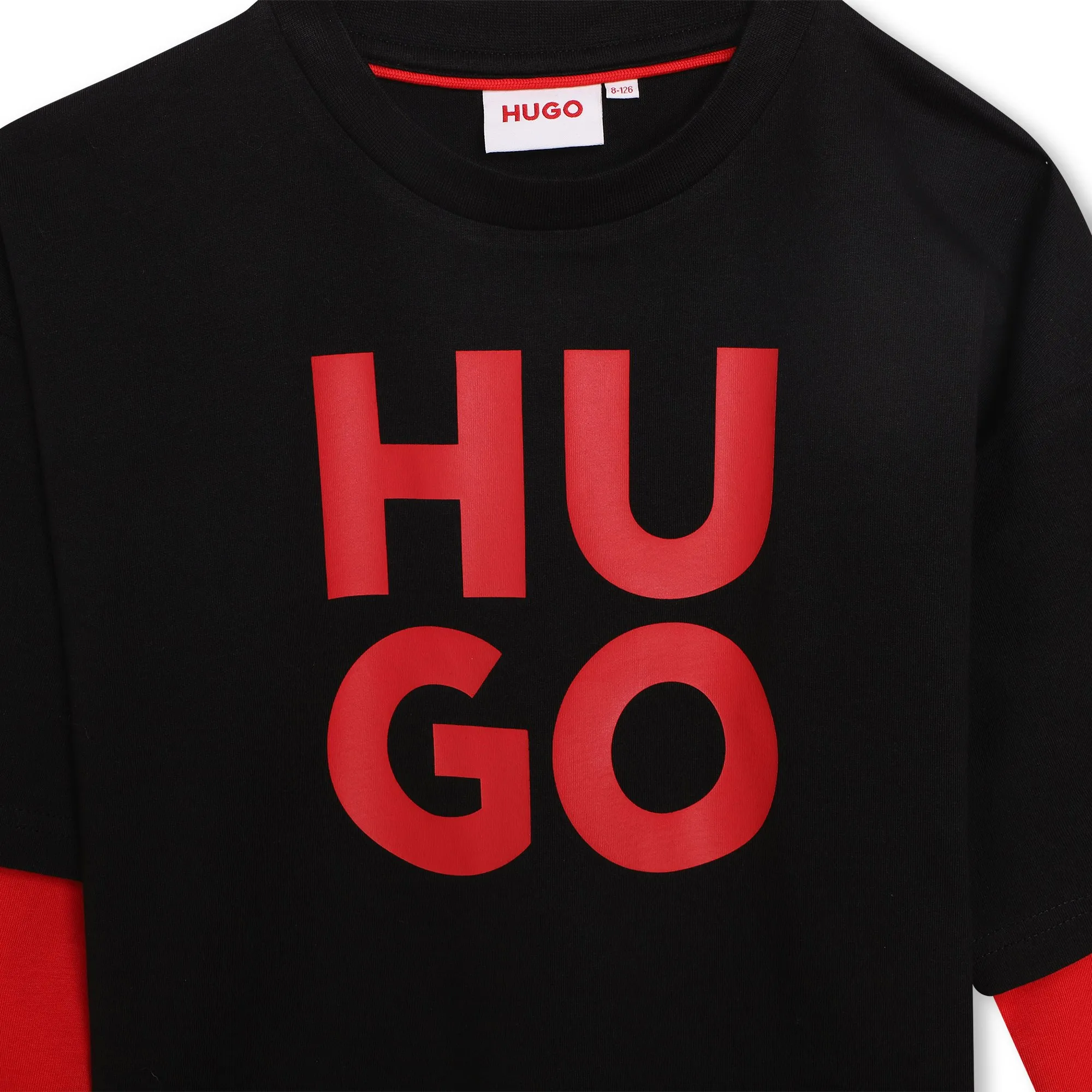 HUGO Camiseta 2 en 1 con logo