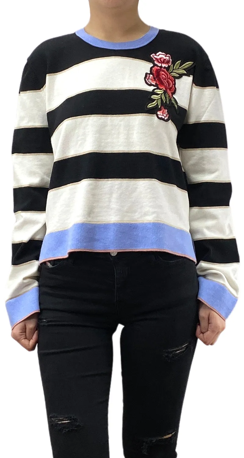 JAZMIN CHEBAR Sweater Flor Bordada