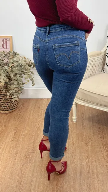 JEANS PITILLOS PUSHUP