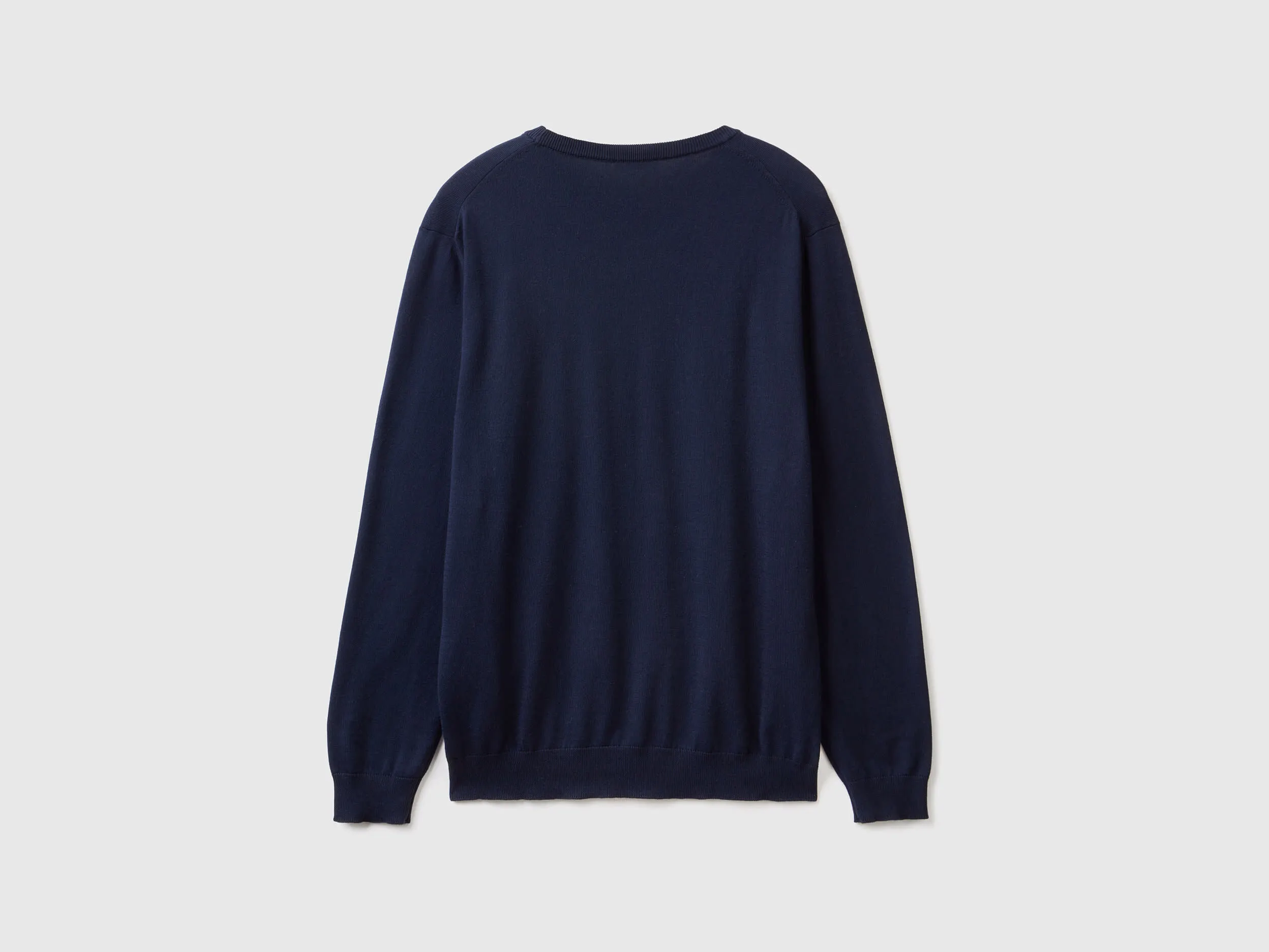 Jersey de cuello redondo de 100% algodón