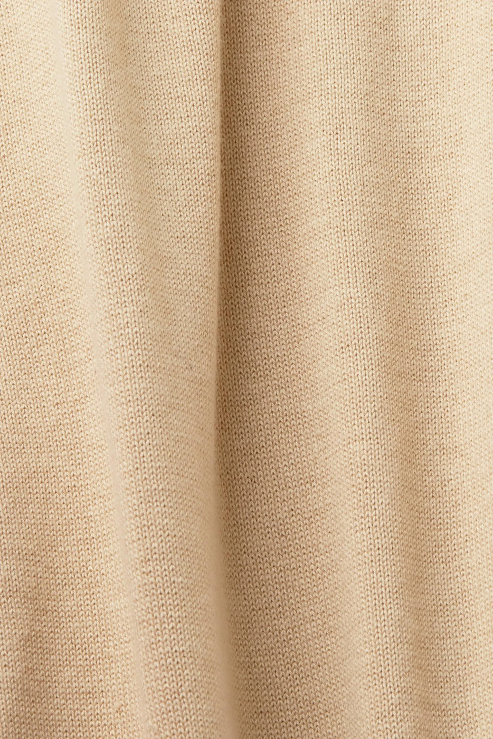 Jersey de punto con un cuello estilo polo, TENCEL™