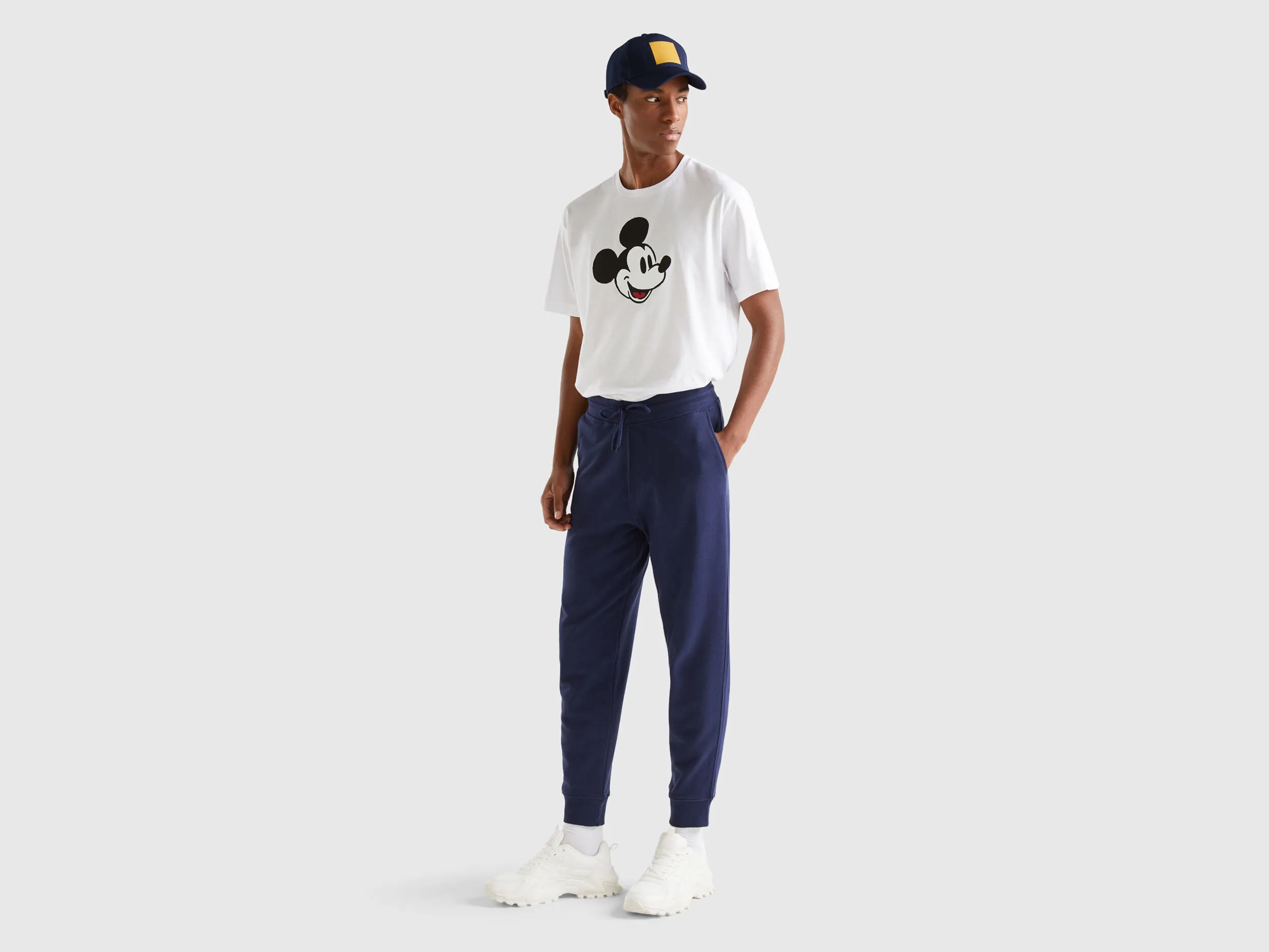 Joggers de felpa de 100 % algodón