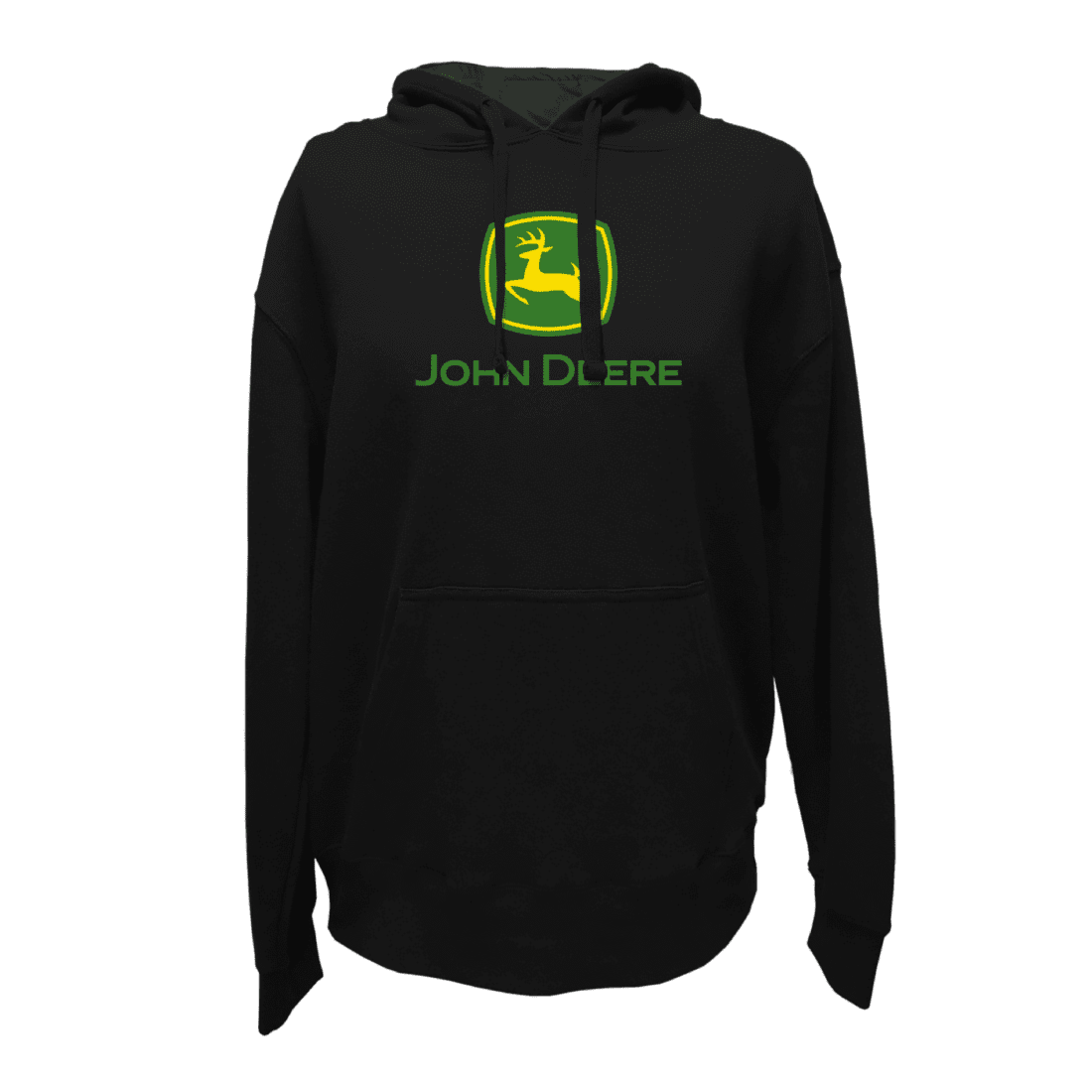 JOHN DEERE JM0202WSJDRD0WM SUDADERA CON GORRO 70% ALGODóN 30% POLIESTER NEGRA TALLA M