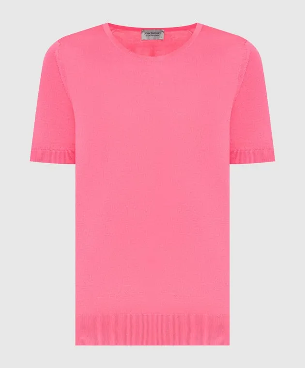 John Smedley Daniella pink jumper