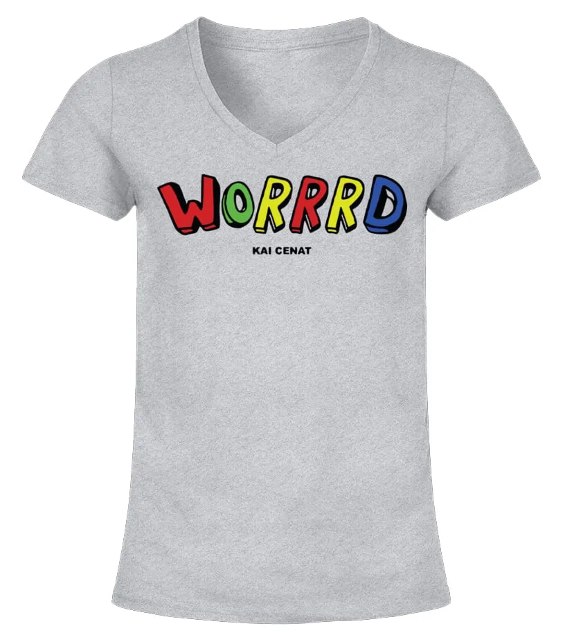Kai Cenat Merch Camiseta cuello pico Mujer