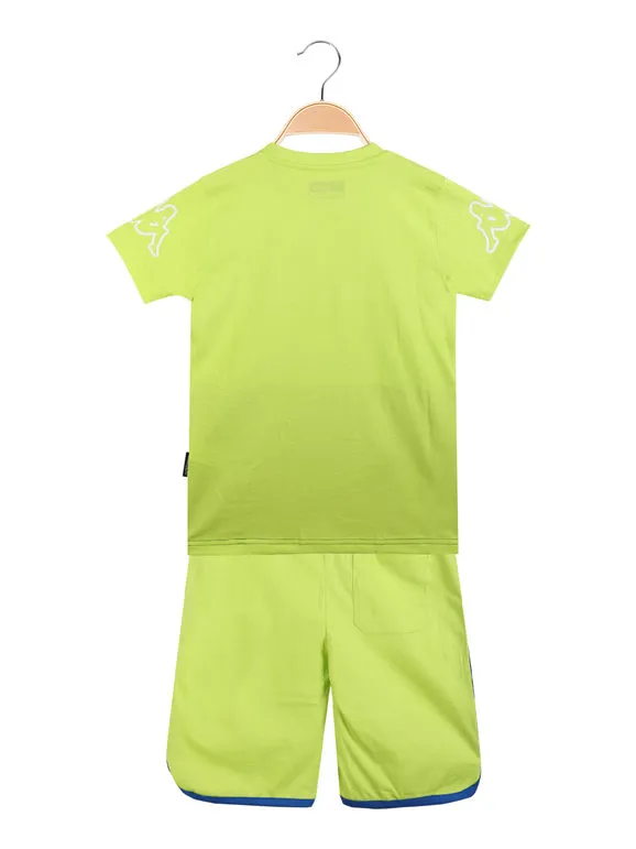 Kappa Conjunto deportivo corto para niño con camiseta + bermudas