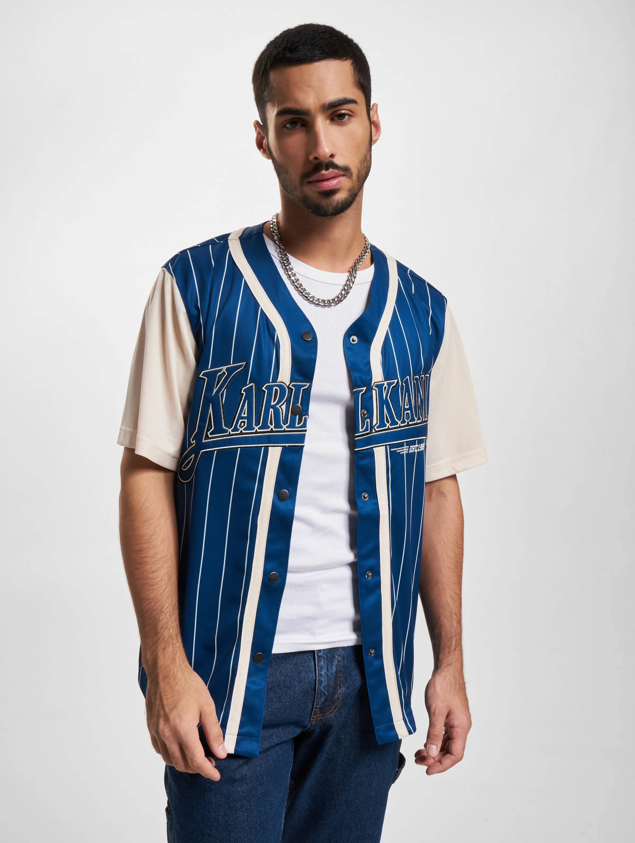Karl Kani Trekking Block Pinstripe Baseball