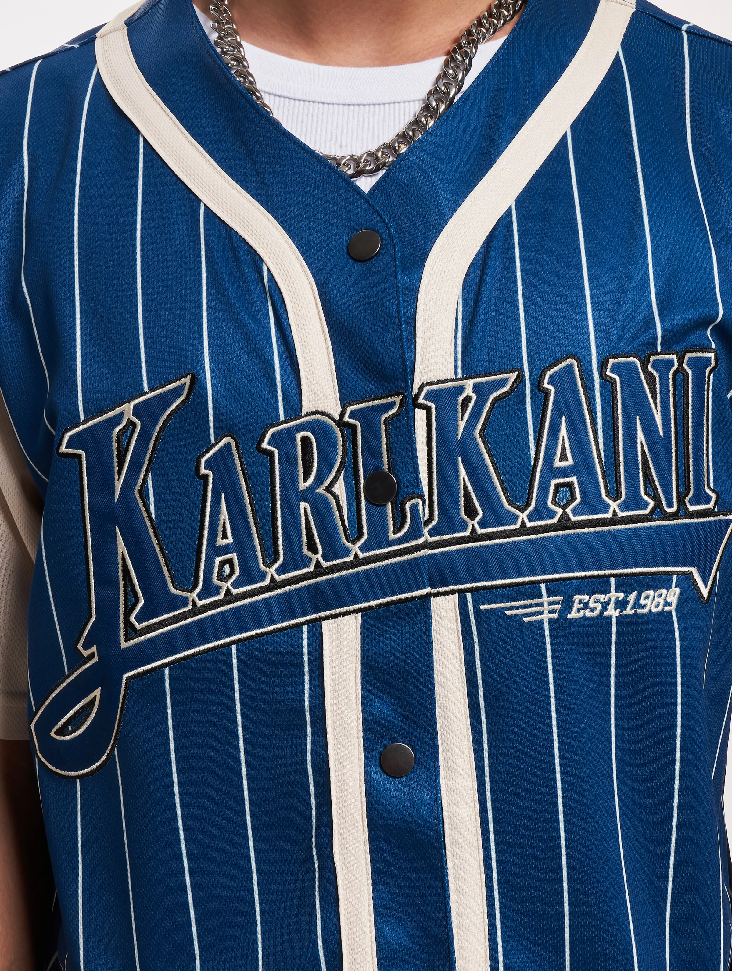 Karl Kani Trekking Block Pinstripe Baseball