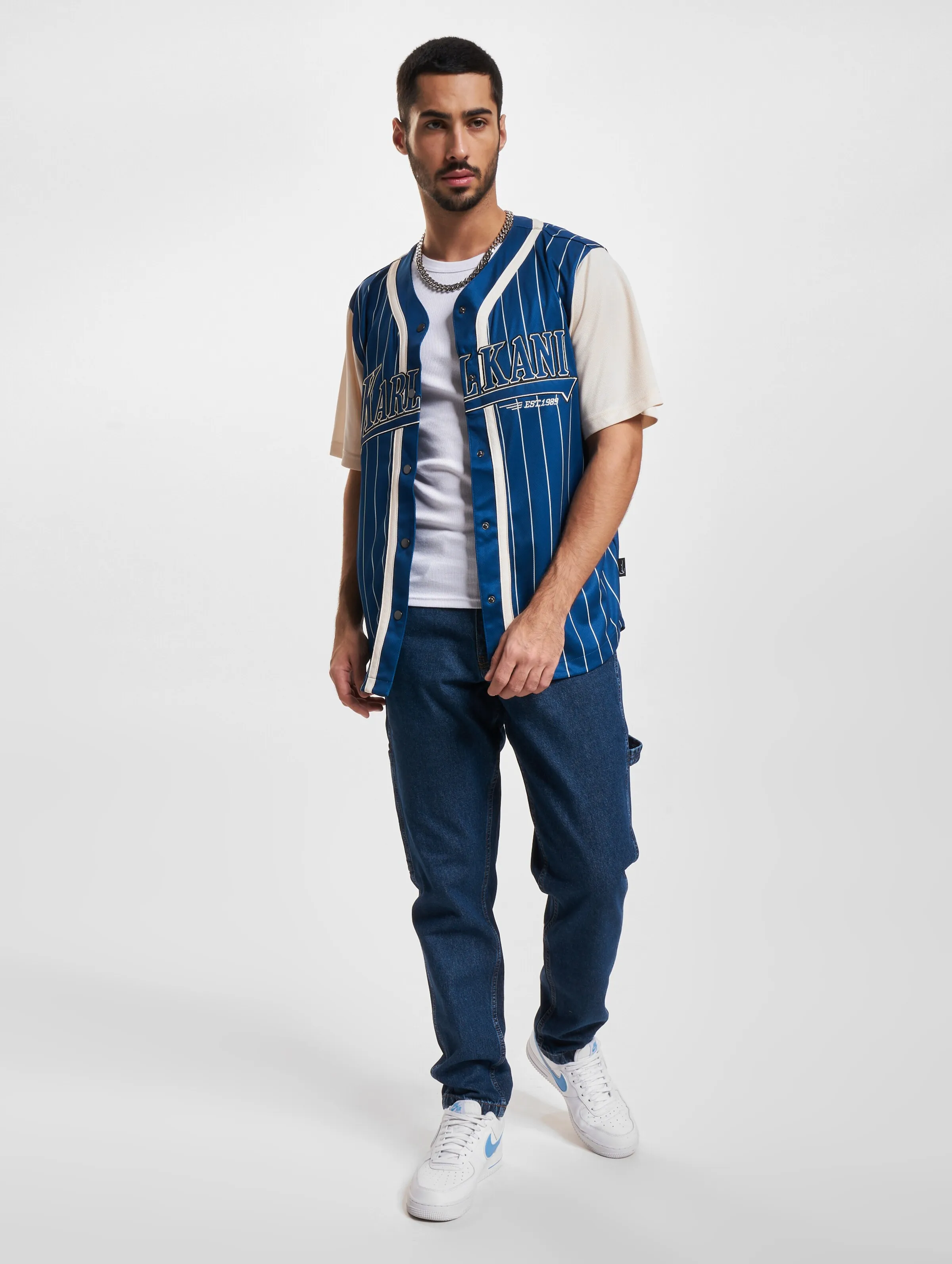 Karl Kani Trekking Block Pinstripe Baseball