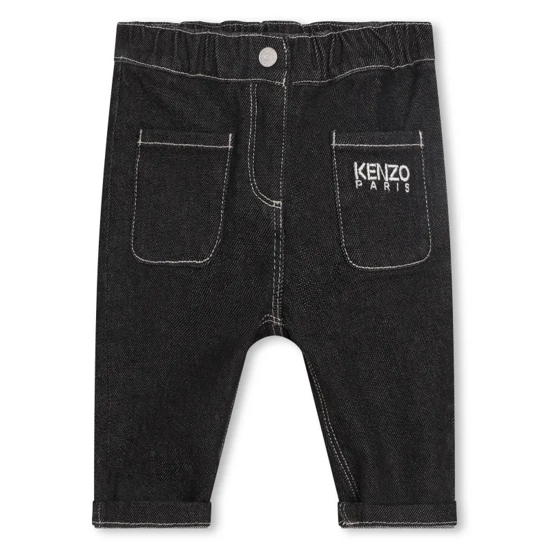 KENZO KIDS Pantalón vaquero bordado