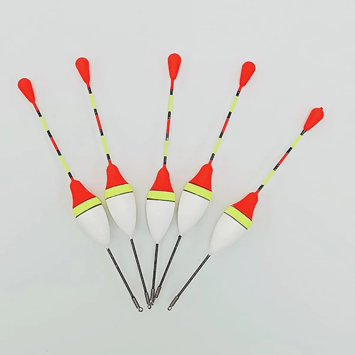 Kisangel 10 Piezas De Herramientas De Aparejos De Pesca Flotadores De Pesca En El Mar Diseño De Proporción Uniforme para Cebo De