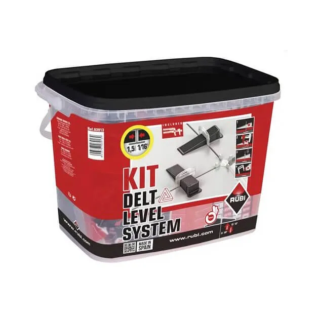 Kit Sistema de Nivelación Delta Level Rubi (3/12mm)