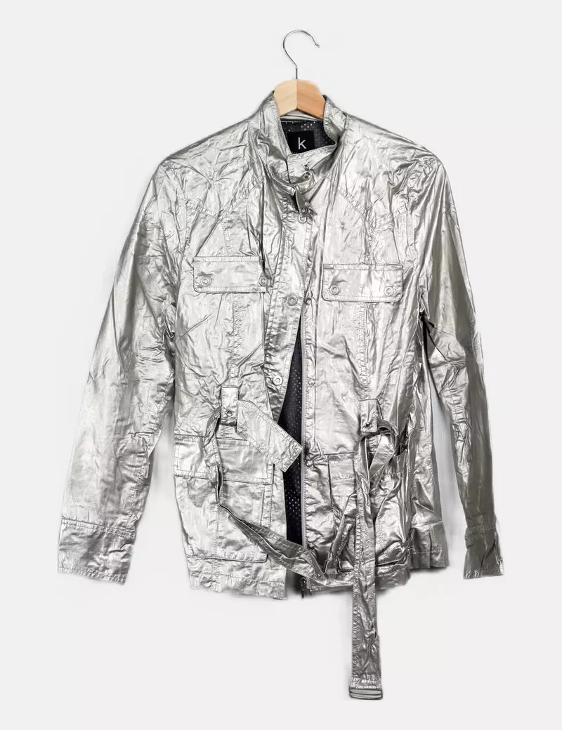 Kleymac Chaqueta metálica impermeable
