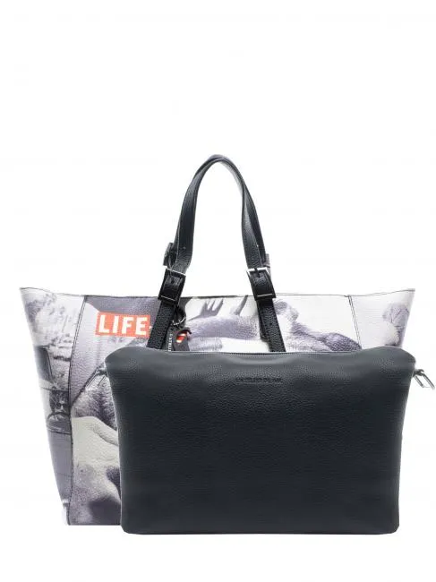 L'ATELIER DU SAC LIFE PETITE NICOLE Bolsa de la compra con bolso de mano