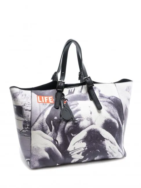 L'ATELIER DU SAC LIFE PETITE NICOLE Bolsa de la compra con bolso de mano