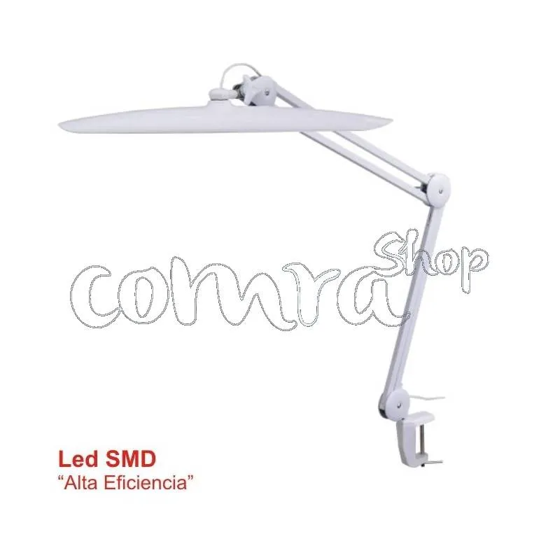 Lámpara 117 Leds regulable, c/ Pinza de fijación